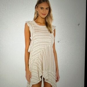 Free People Between The Lines Tunic Dress.